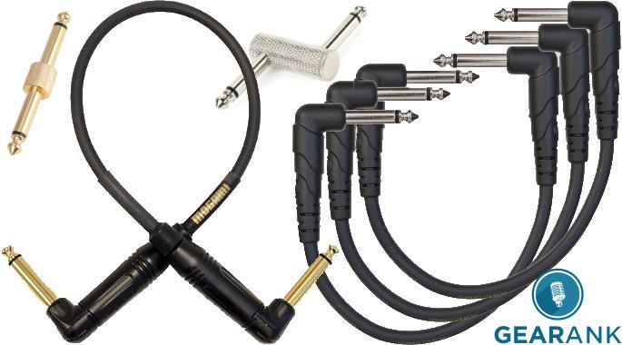 The Best Guitar Patch Cables Pedal Couplers Nov 2020 Gearank - Gls Audio Pedal Board Kit Diy