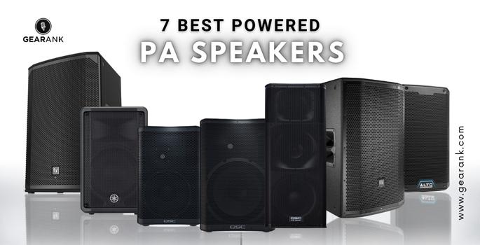 The Best Powered PA Speakers