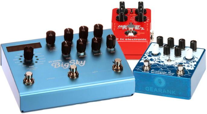 The Highest Rated Reverb & Delay-Reverb Pedals