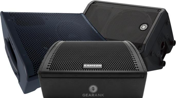 active stage monitor speakers