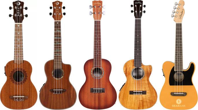 The Highest Rated Acoustic-Electric Ukuleles