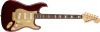 Squier 40th Anniversary Gold Edition Stratocaster - Ruby Red Metallic