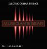 Musician's Gear Electric 9 Nickel Plated Steel Electric Guitar Strings (Super Light Gauge)