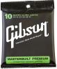 Gibson SAG-MB10 Masterbuilt Premium Phosphor Bronze Acoustic Guitar Strings