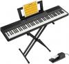 Donner DEP-45 Digital Piano 88-Key Semi-Weighted Keys w/ aSustain Pedal