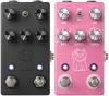 JHS Lucky Cat Digital Delay Pedal - Black & Pink