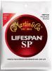 Martin MSP7100 SP Lifespan 92/8 Phosphor Bronze Light Acoustic Guitar Strings