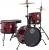 Ludwig Questlove Pocket Kit LC178X0 - Red Sparkle
