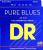 DR Strings Pure Blues Bass Guitar Strings (Medium)