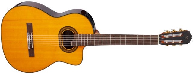 Takamine GC6CE-NAT Nylon String Acoustic-Electric Guitar