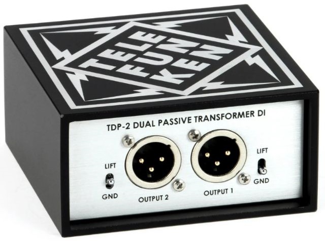 Telefunken TDP2 Stereo Passive DI Box