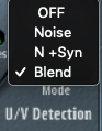 Unvoiced/Voiced Detection (or U/V Detection)