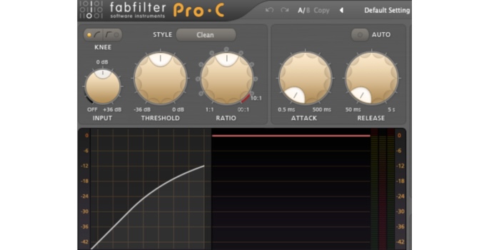 Vocal Compression Settings Fab Filter Pro C