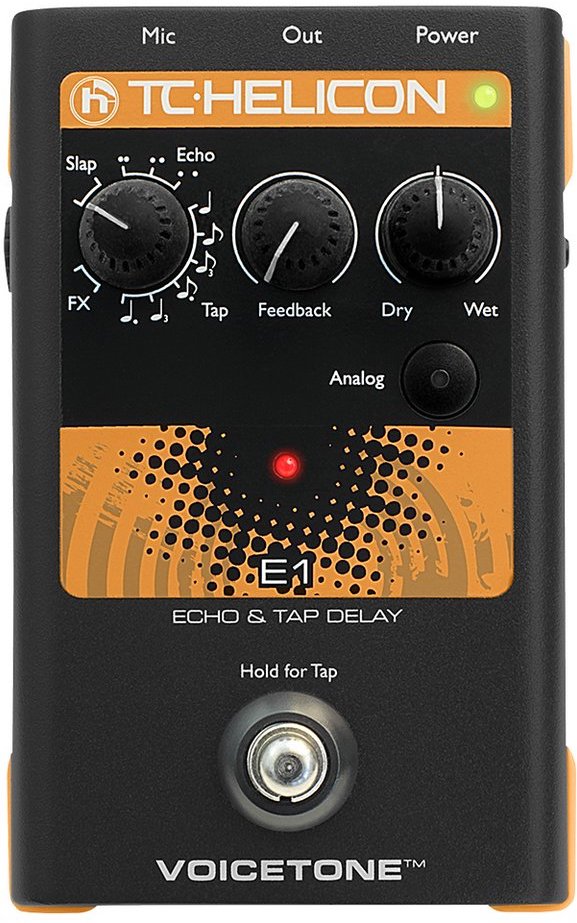 TC-Helicon VoiceTone E1 Vocal Eeffects Pedal