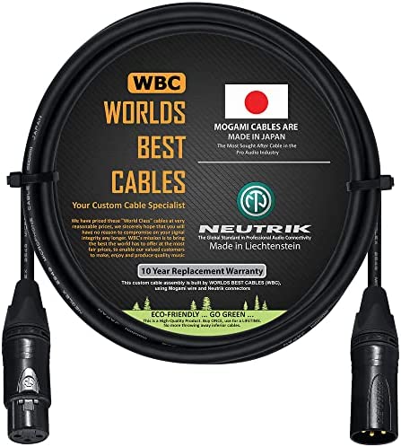Worlds Best Cables Mogami 2549 XLR Cable