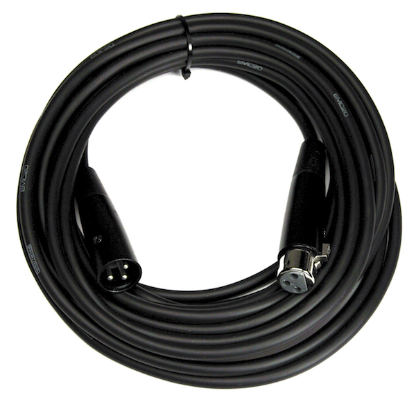 Whirlwind EMC20 Balanced XLR Cable