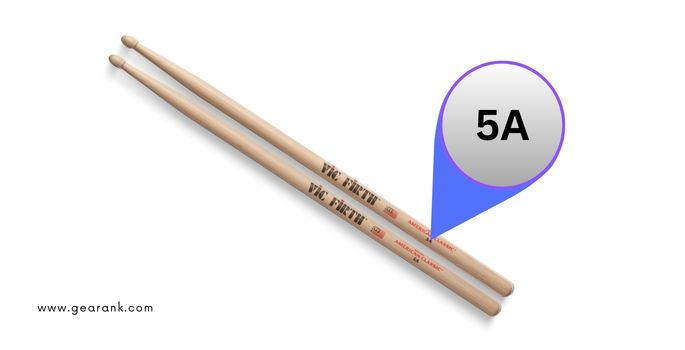 What the drum stick numbers mean