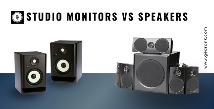Studio Monitors vs Speakers: Let's Be Clear. Read This